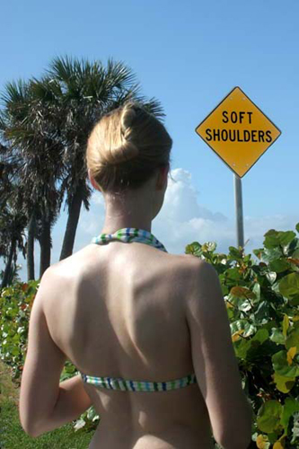 Soft Shoulders - Photograph_ 18 X 12 in _ 2008