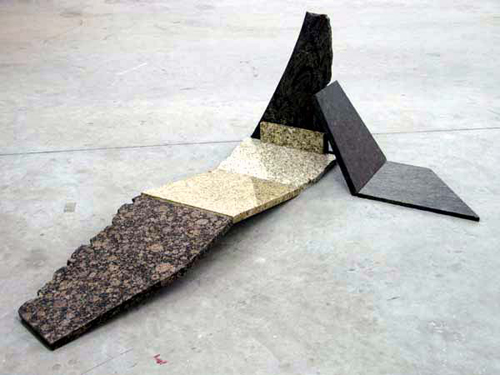 Reclining Figure- Granite and Marble_32 x108x 60 in-view3